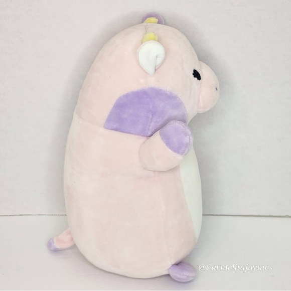 PATTY 🐄 Purple And Pink Hugmee Cow 2022 Original Squishmallow By Kellytoy NWT - Picture 2 of 8